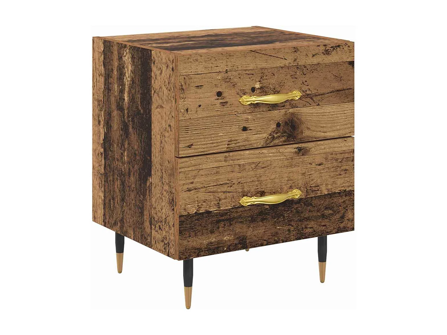 Comodino con cassetto Legno antico 40 x 35 x 47,5 cm