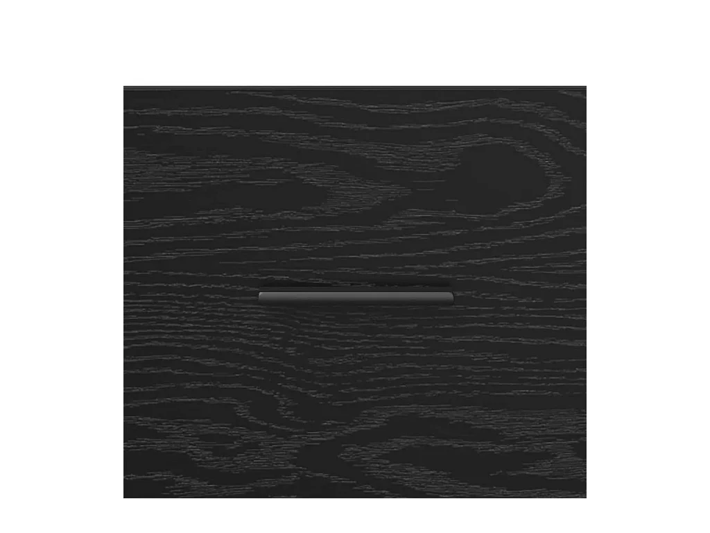 Mesilla de noche Roble Negro 50 x 36 x 60 cm Madera de Ingeniería