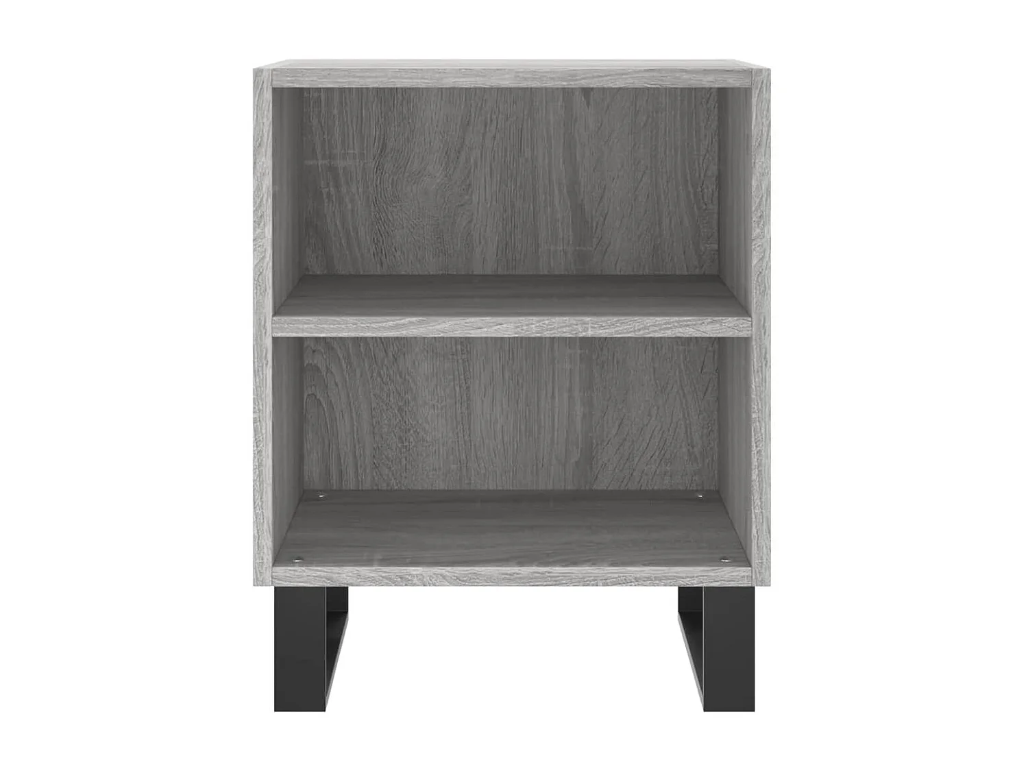 Comodini 2 pezzi grigio sonoma 40x30x50cm in legno ingegnerizzato