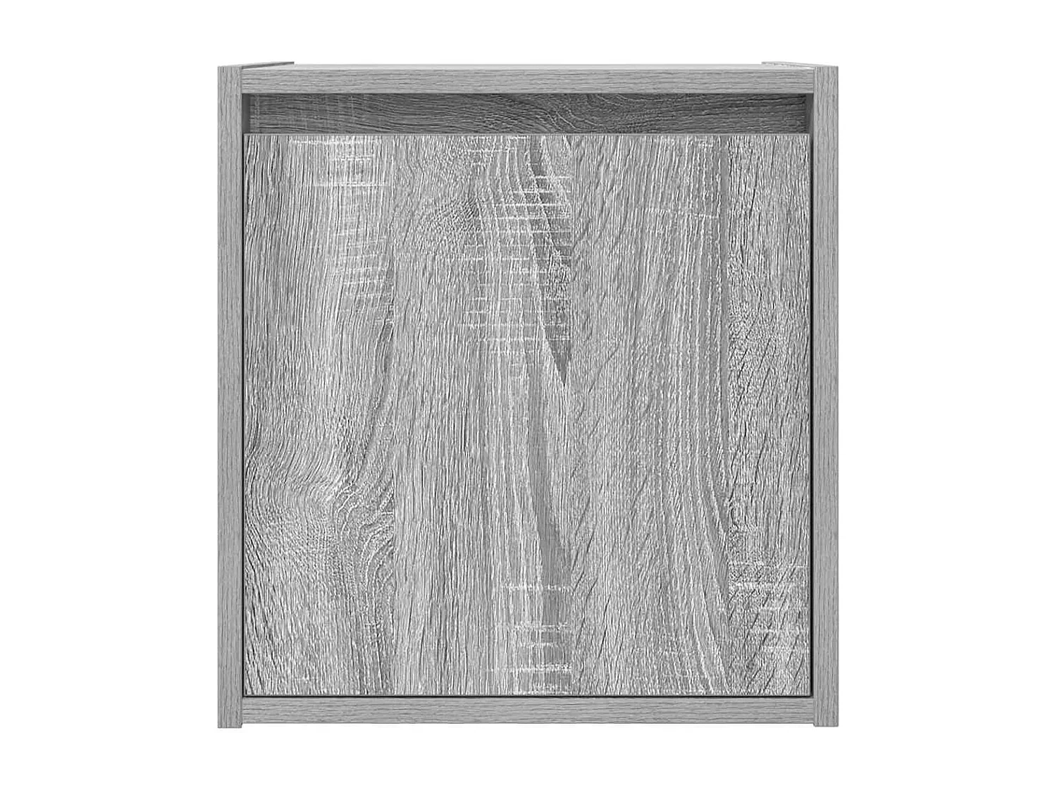 Comodini da parete 2 pz grigio sonoma 38x34x40 cm