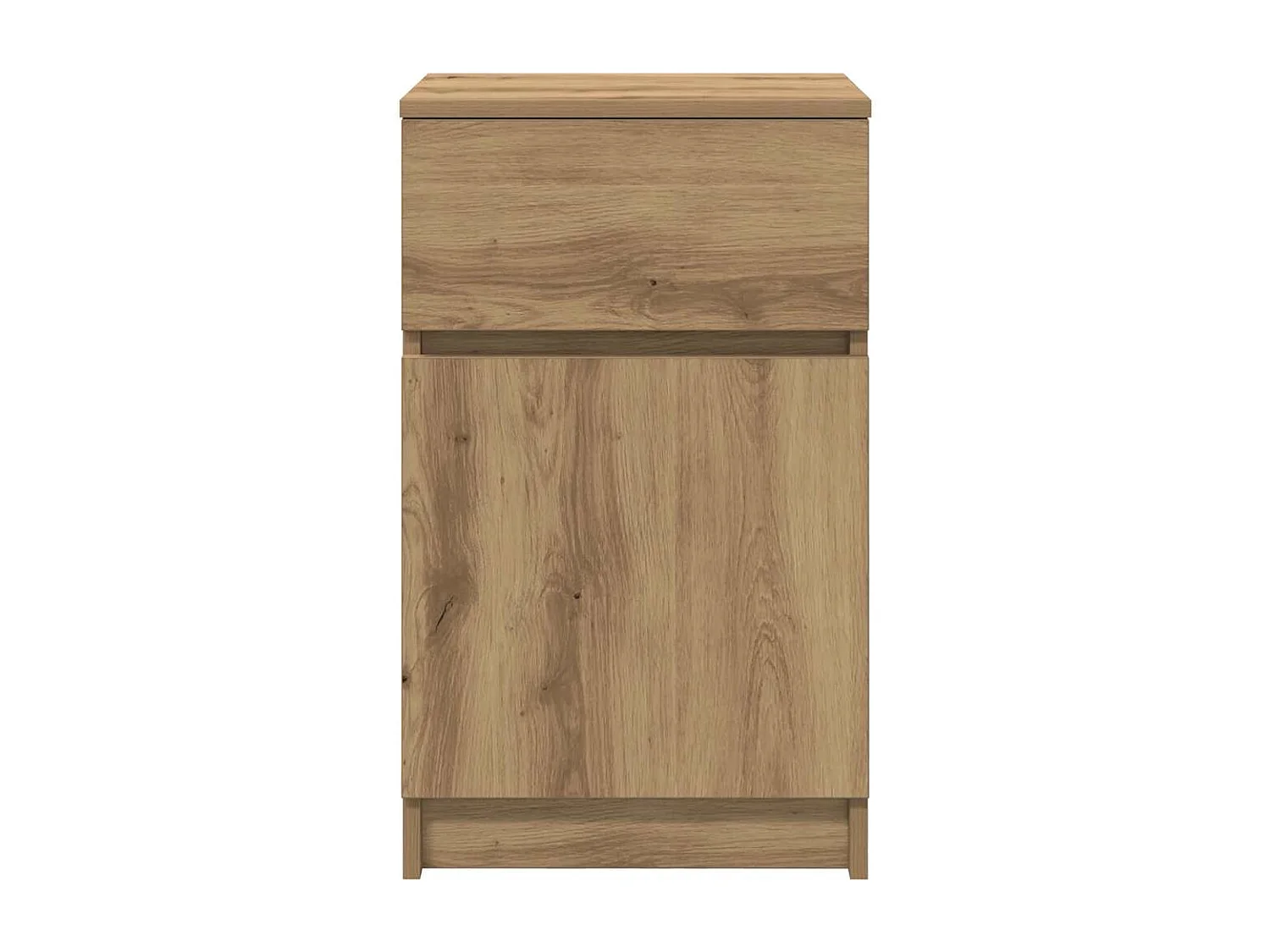 Tables de chevet 2 pcs chêne artisanal 39x35x65 cm