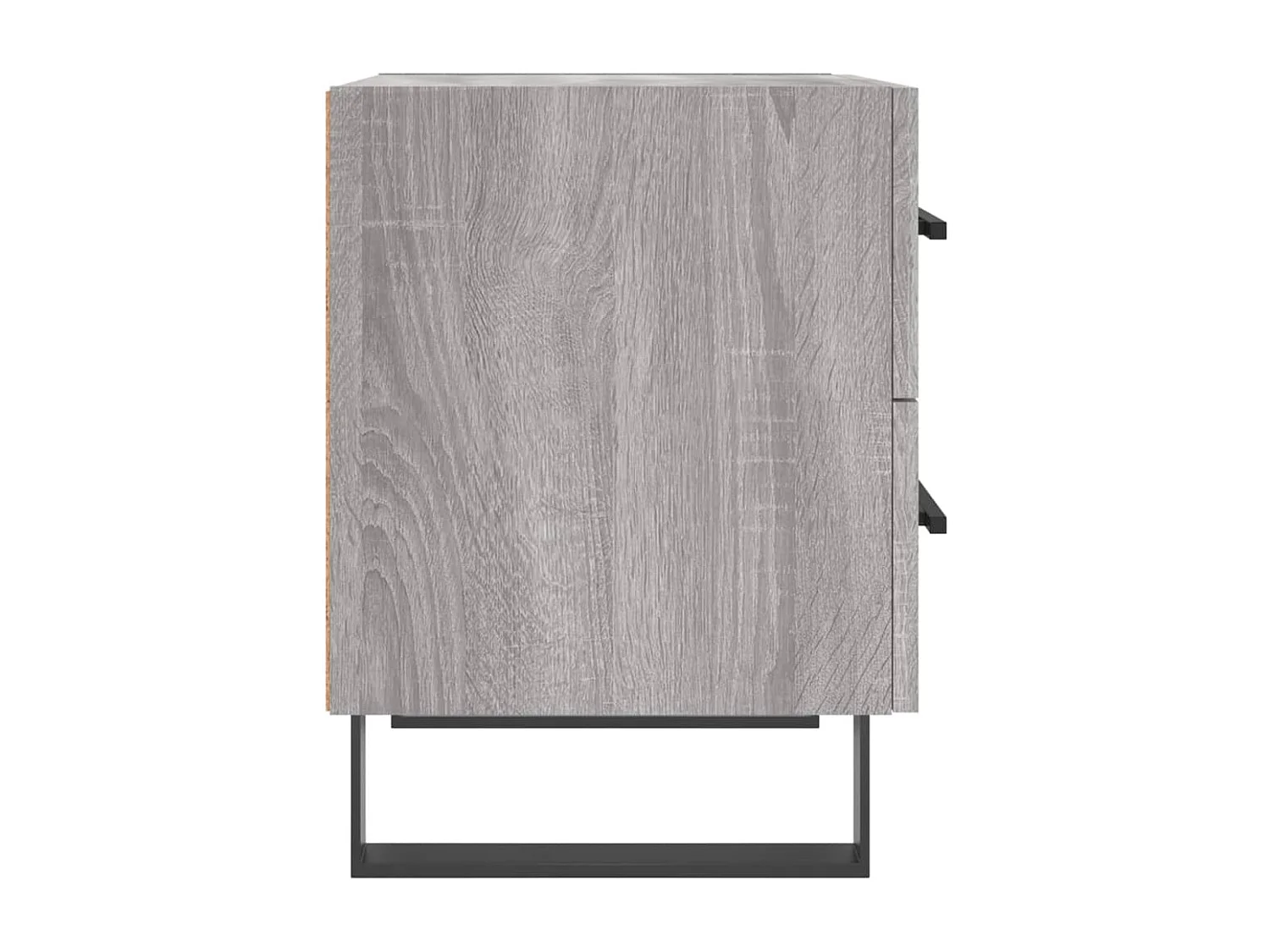 Table de chevet sonoma gris 40x35x47,5 cm bois d’ingénierie