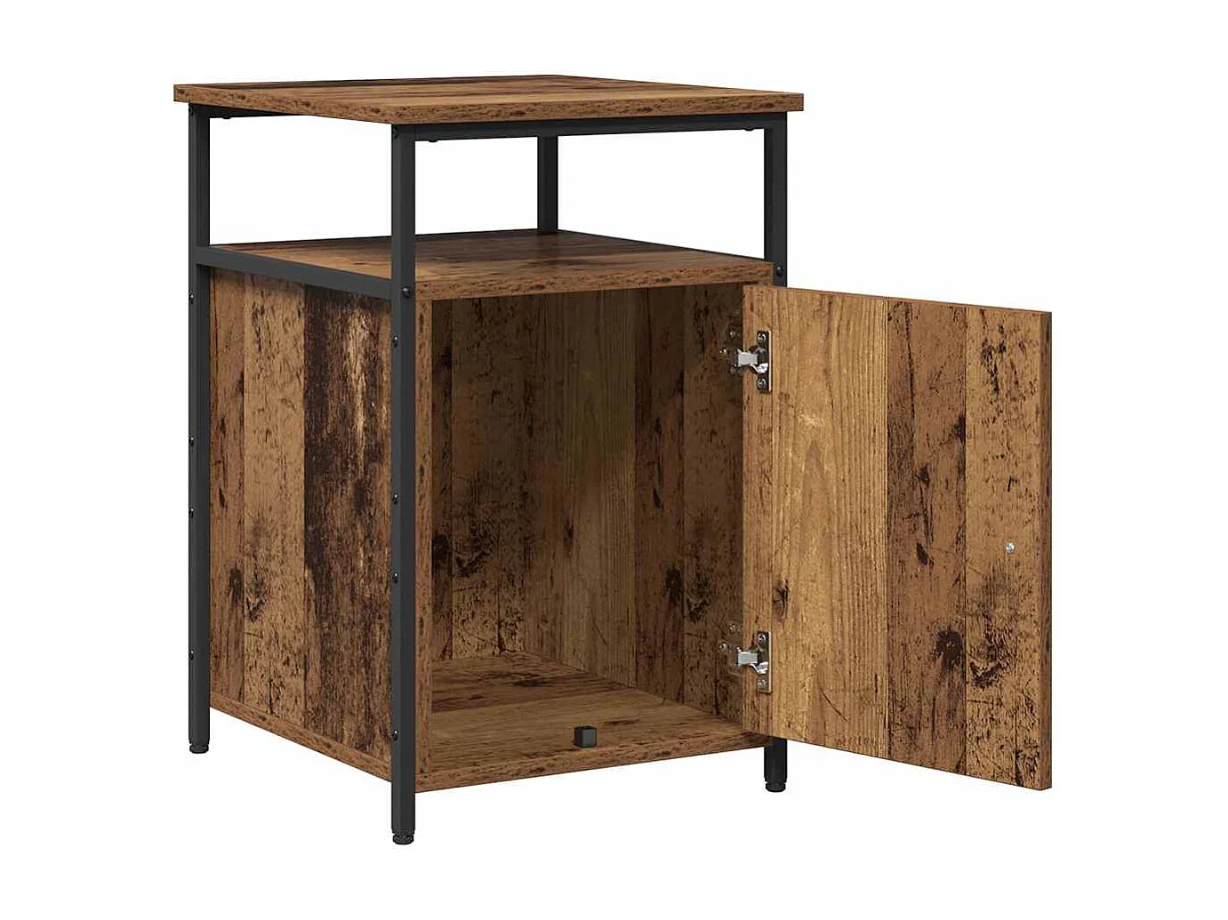 Cabinet de chevet Vieux bois Bois d'ingénierie