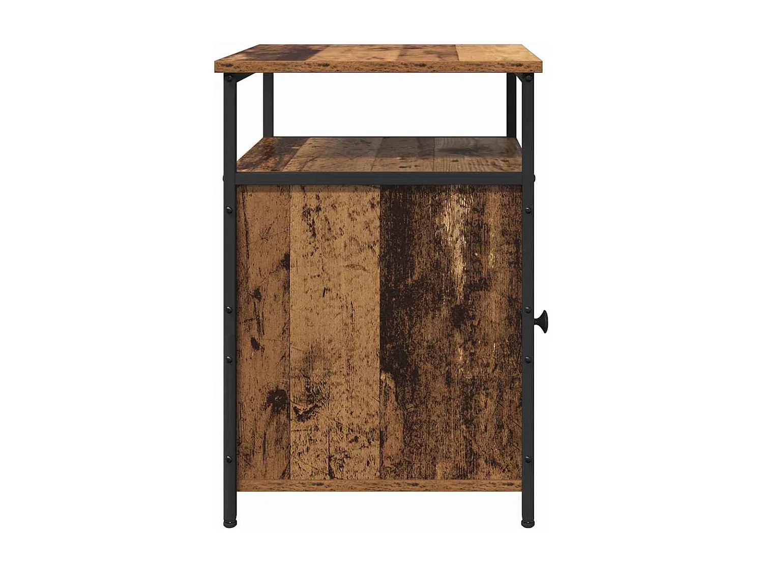 Cabinet de chevet Vieux bois Bois d'ingénierie