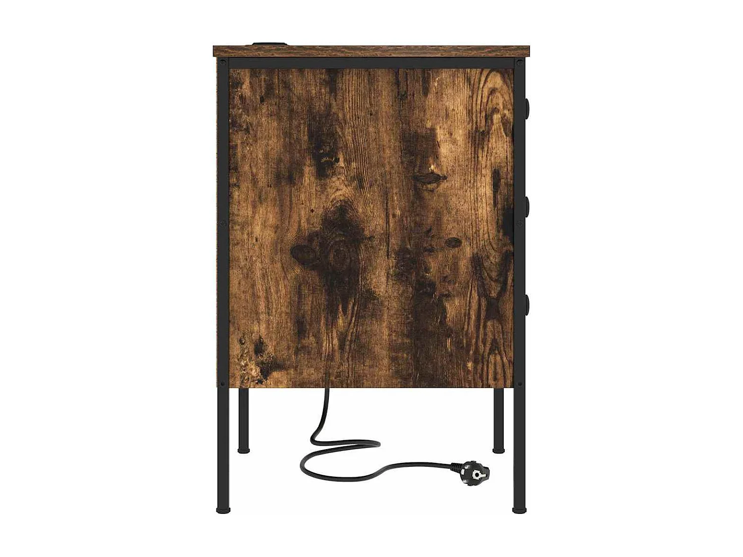 Cabinet de chevet Chêne fumé 42 x 41 x 61 cm Bois d'ingénierie