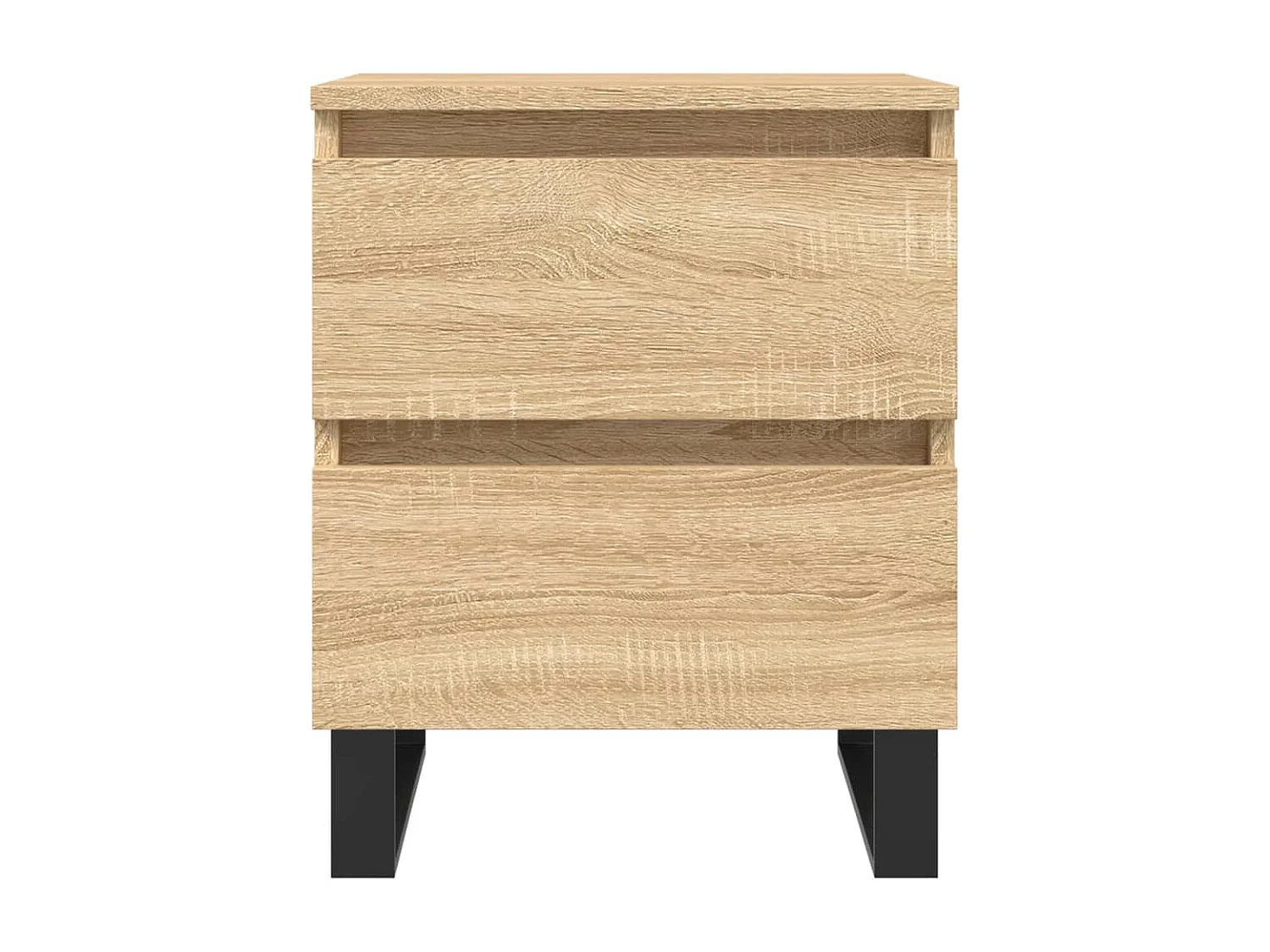 Table de chevet chêne sonoma 40x35x50 cm bois d’ingénierie