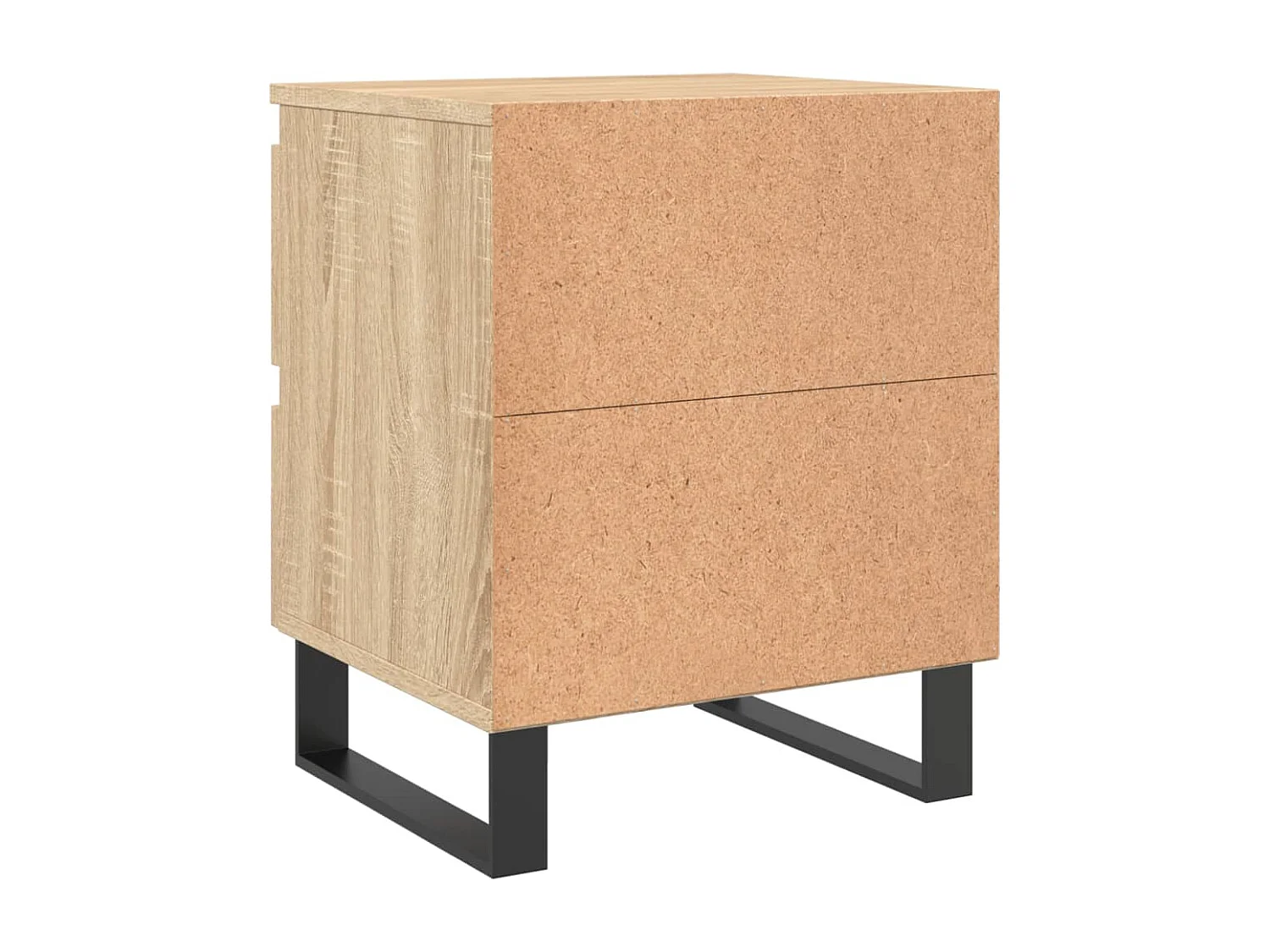 Table de chevet chêne sonoma 40x35x50 cm bois d’ingénierie