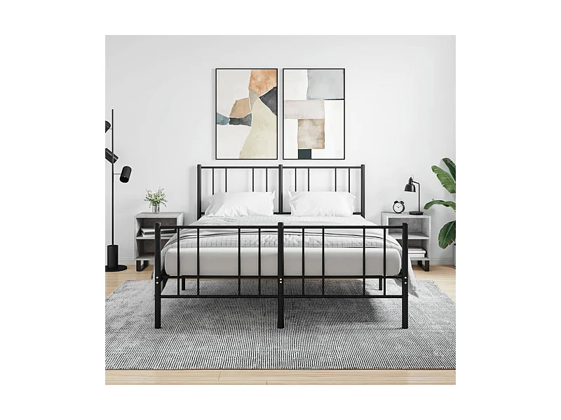 Comodini 2 pezzi grigio cemento 40x30x50 cm in legno ingegnerizzato