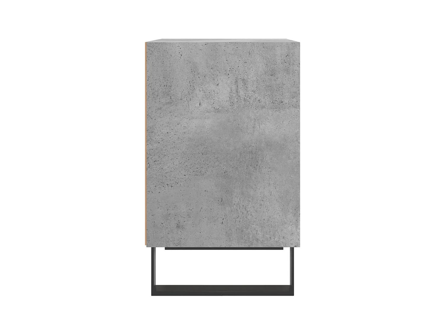 Comodini 2 pezzi grigio cemento 40x30x50 cm in legno ingegnerizzato