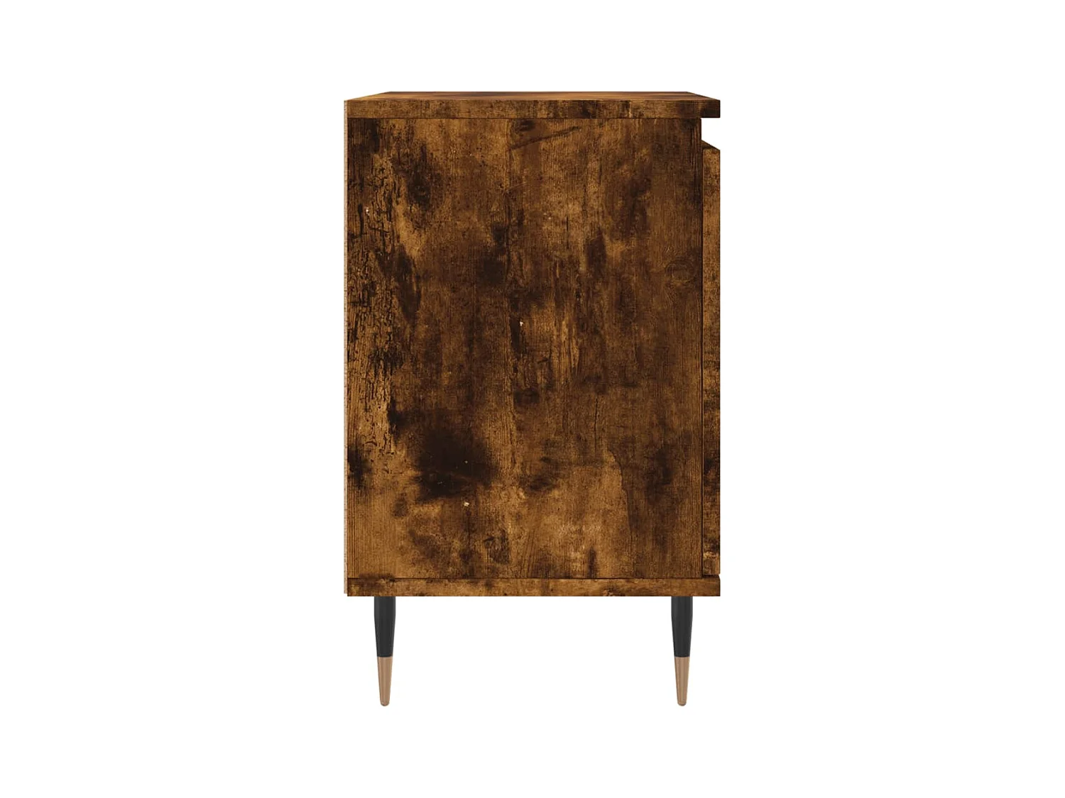 Comodini 2 pezzi rovere affumicato 40x30x50 cm legno ingegnerizzato