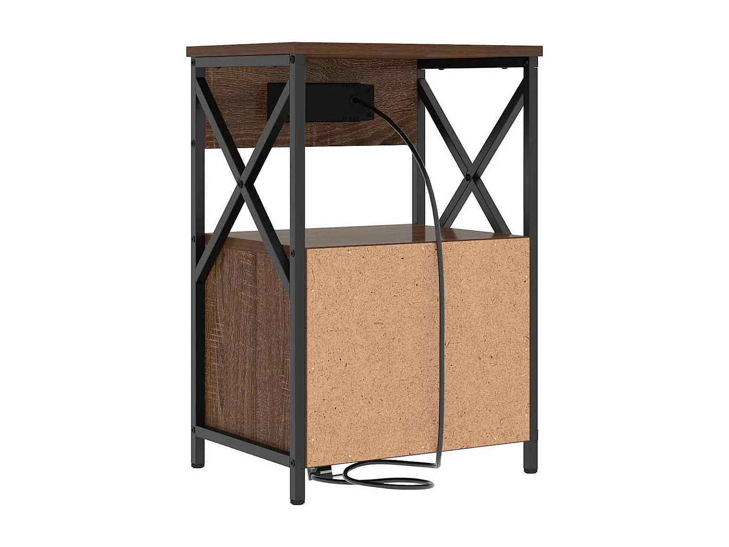 Cabinet de chevet 2 pcs Chêne marron 40 x 31 x 60 cm