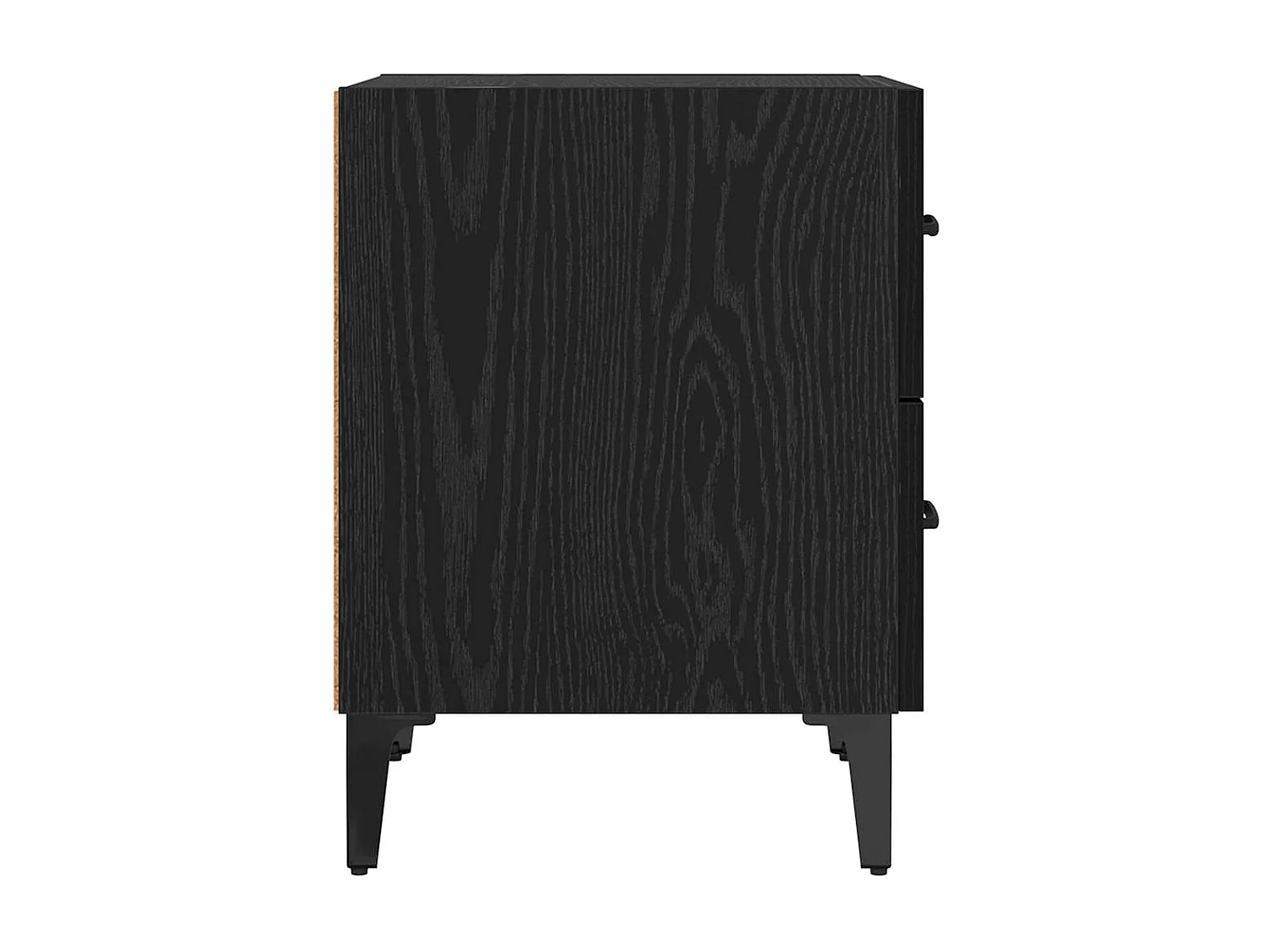Armoire de lit Chêne noir 40 x 35 x 47.5 cm Bois d'ingénierie