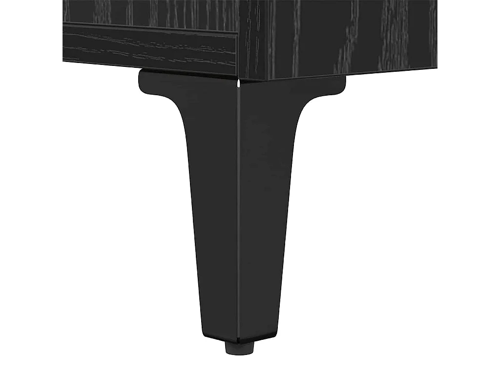 Armoire de lit Chêne noir 40 x 35 x 47.5 cm Bois d'ingénierie