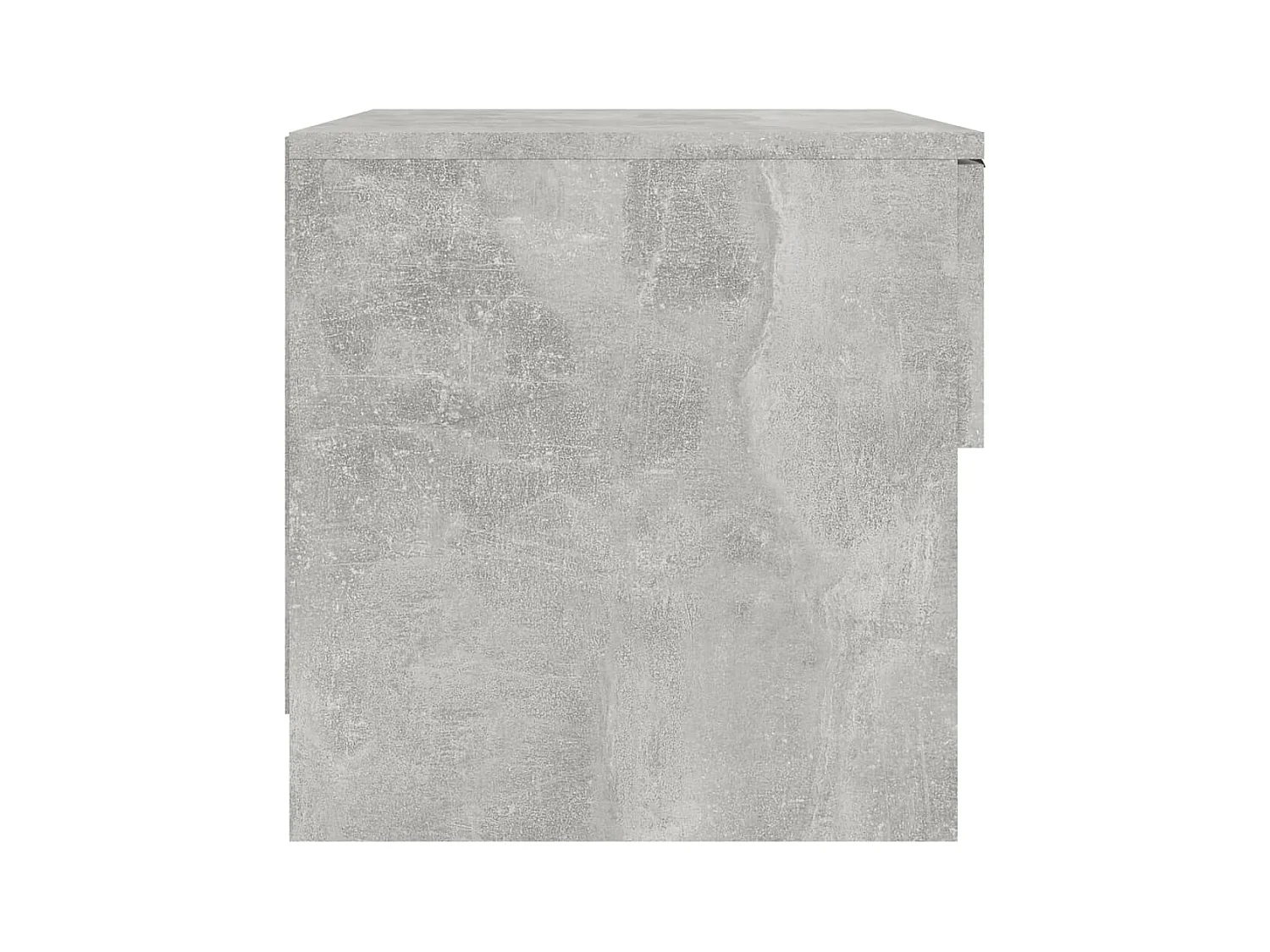 Mesitas de noche 2 piezas Madera de ingeniería gris hormigón