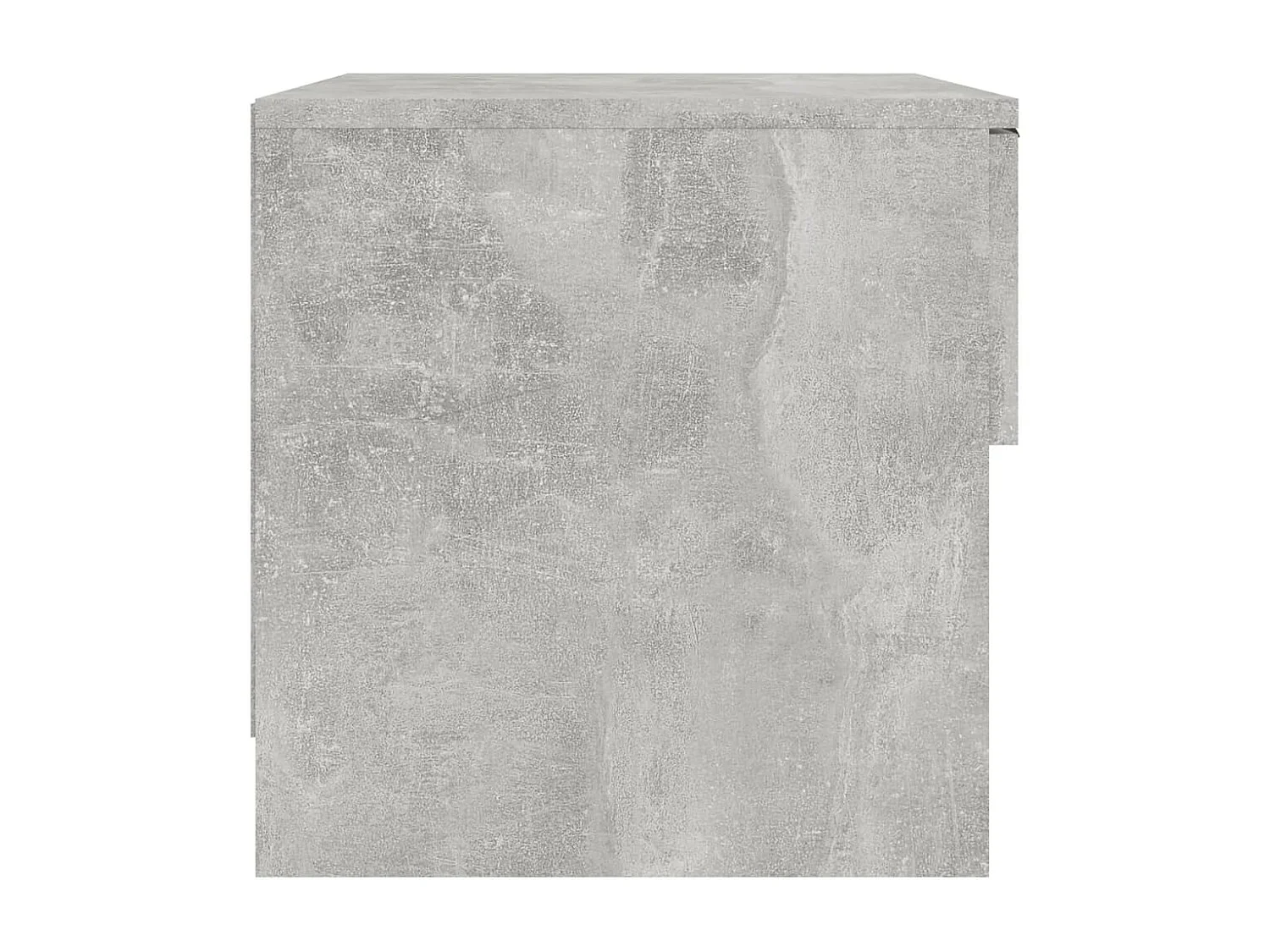 Tables de chevet 2 pcs Gris béton Bois d'ingénierie