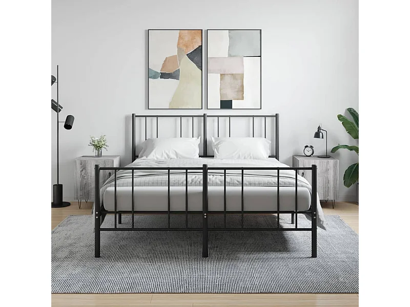 Mesitas de noche 2 piezas gris sonoma 40x40x50cm madera de ingeniería