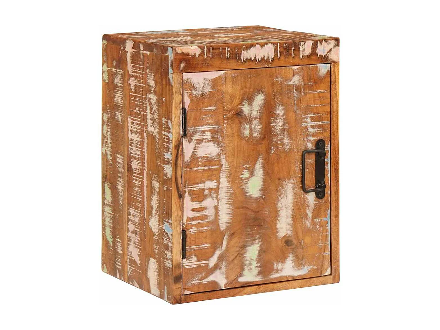 Table de chevet Marron 35 x 33 x 48 cm Bois massif récupéré