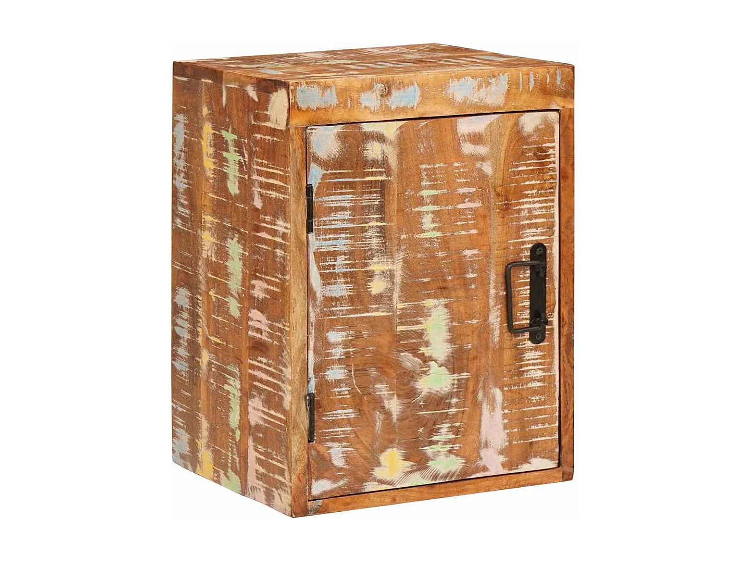 Table de chevet Marron 35 x 33 x 48 cm Bois massif récupéré