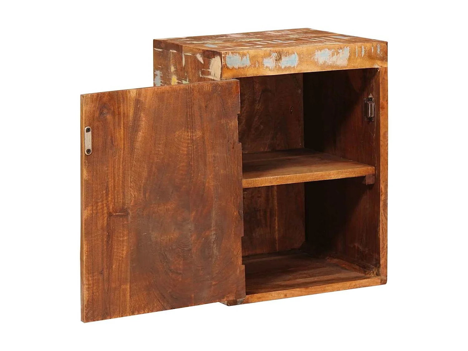 Table de chevet Marron 35 x 33 x 48 cm Bois massif récupéré