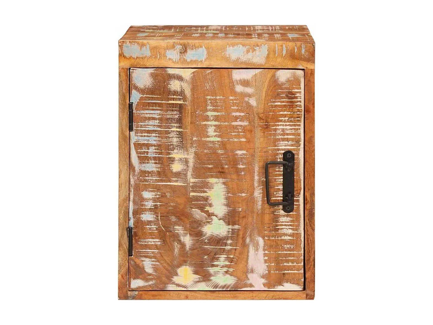 Table de chevet Marron 35 x 33 x 48 cm Bois massif récupéré