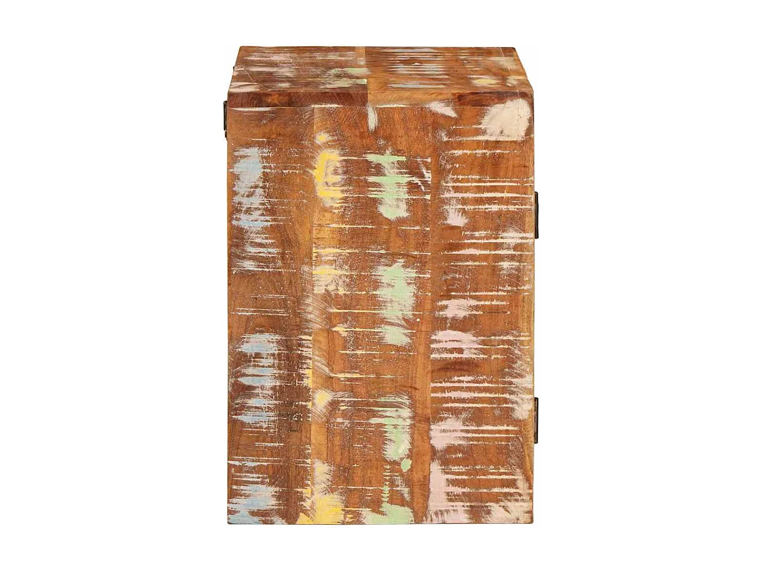 Table de chevet Marron 35 x 33 x 48 cm Bois massif récupéré