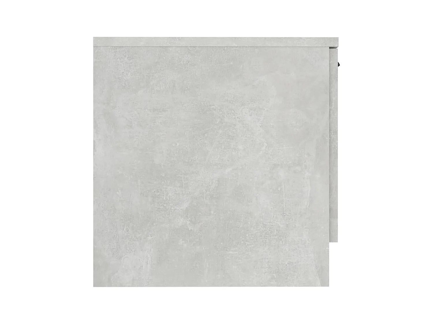 Mesita de noche de hormigón gris 40x39x40 cm