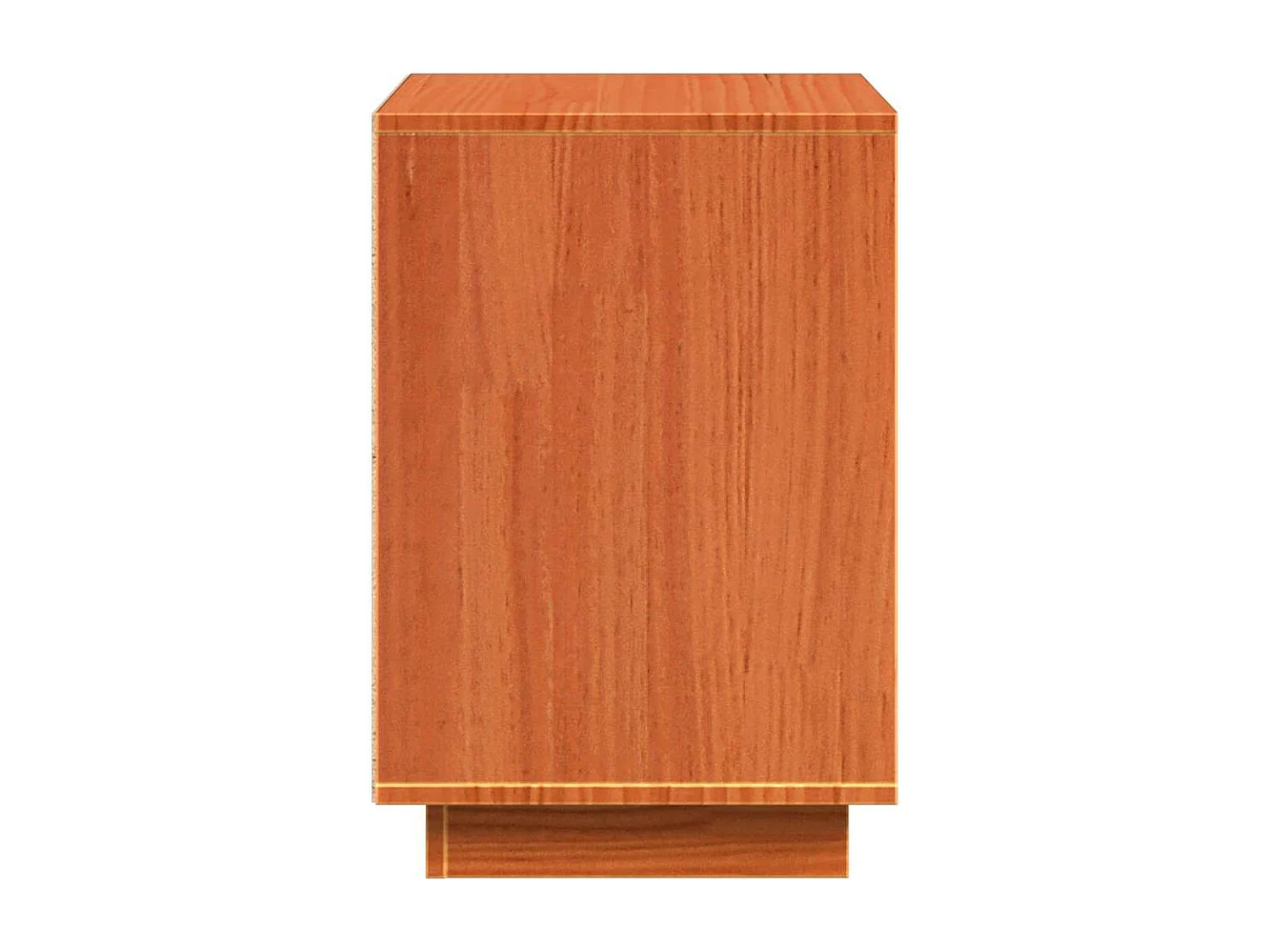 Cabinet de chevet avec tiroir Marron cire 60 x 34 x 51 cm