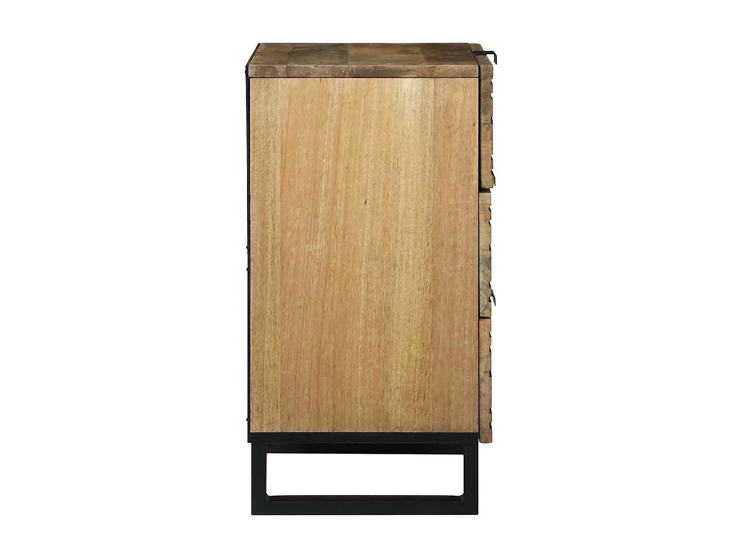 Cabinet de chevet avec tiroir Marron 50 x 33 x 60 cm