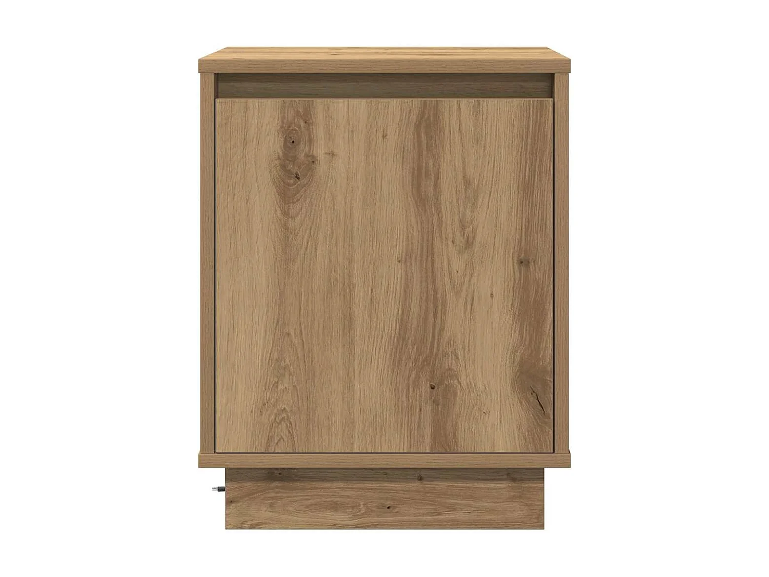 Cabinet de chevet avec chêne artisanal 39 x 34.5 x 50 cm