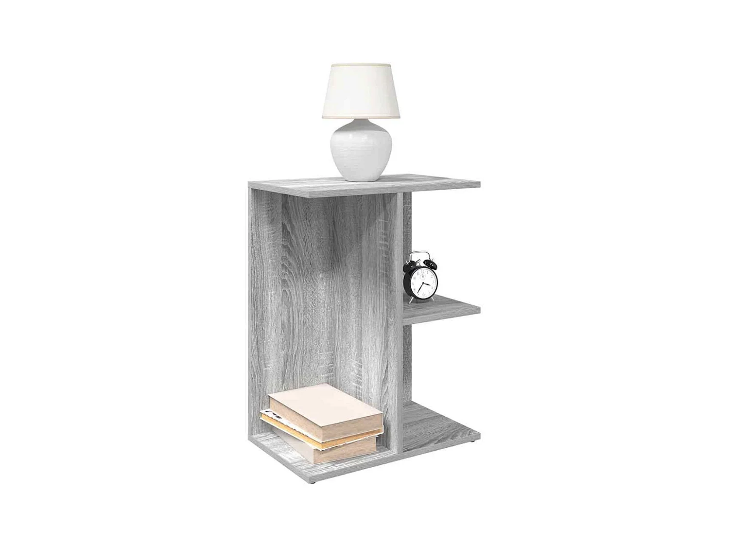 Tables de chevet 2 pcs sonoma gris bois d'ingénierie