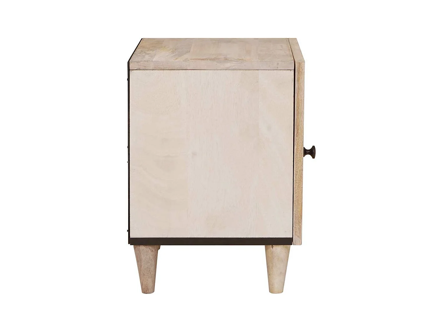 Nachtkastje 2 stuks Beige 40 x 33 x 46 cm