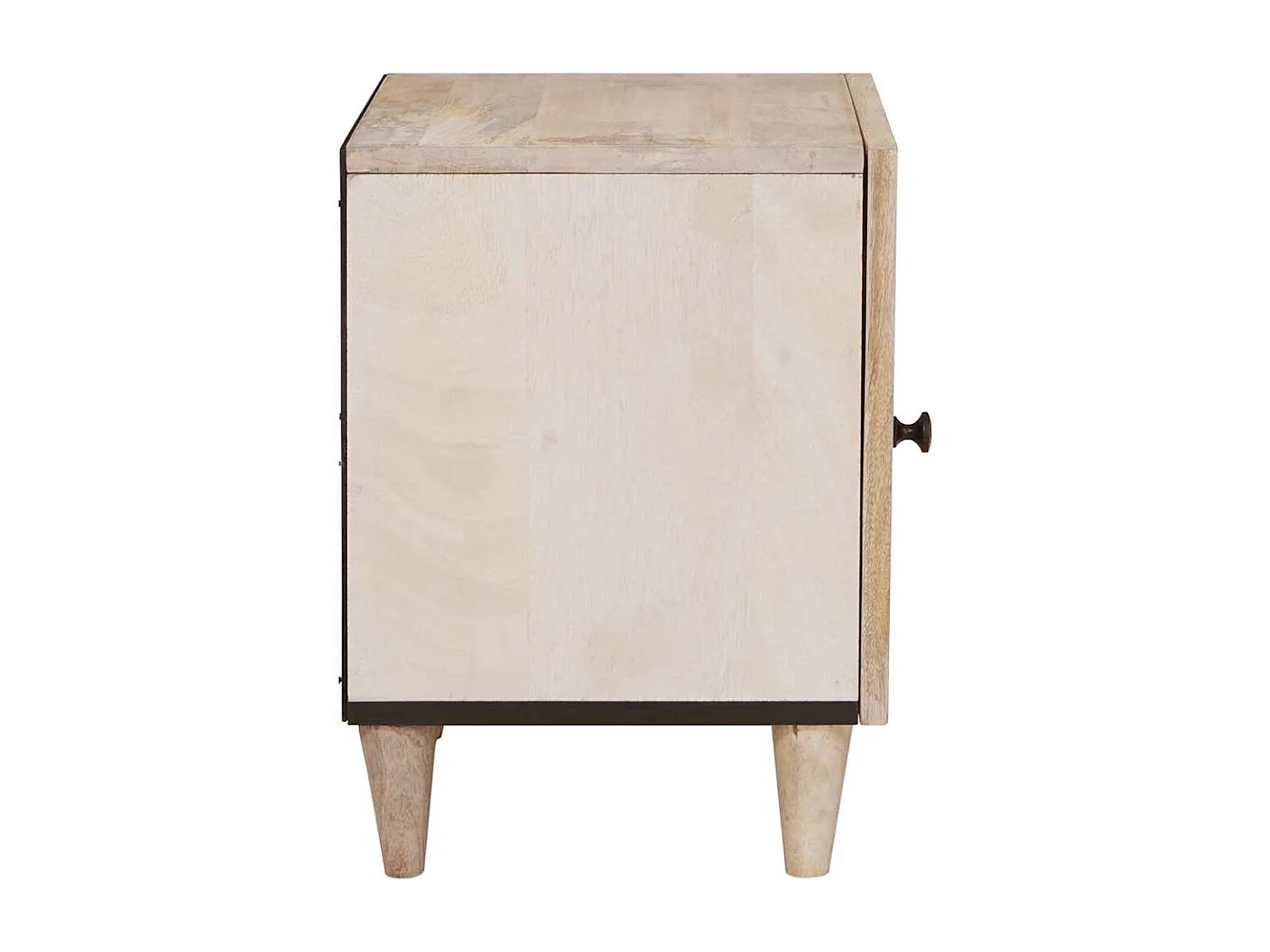 Nachtkastje 2 stuks Beige 40 x 33 x 46 cm