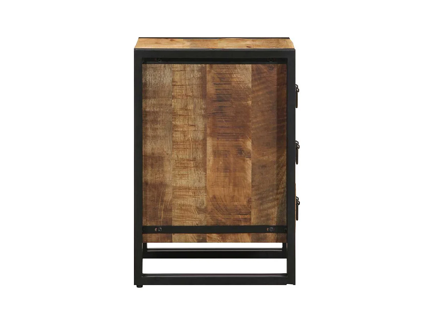 Cabinet de chevet 40 x 35 x 50 cm bois de manguier massif