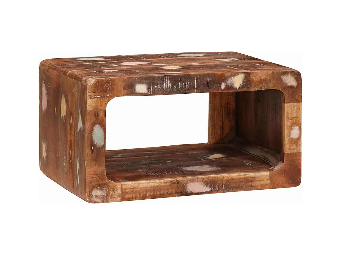 Comodini 45 x 30 x 24 cm in legno massello di recupero