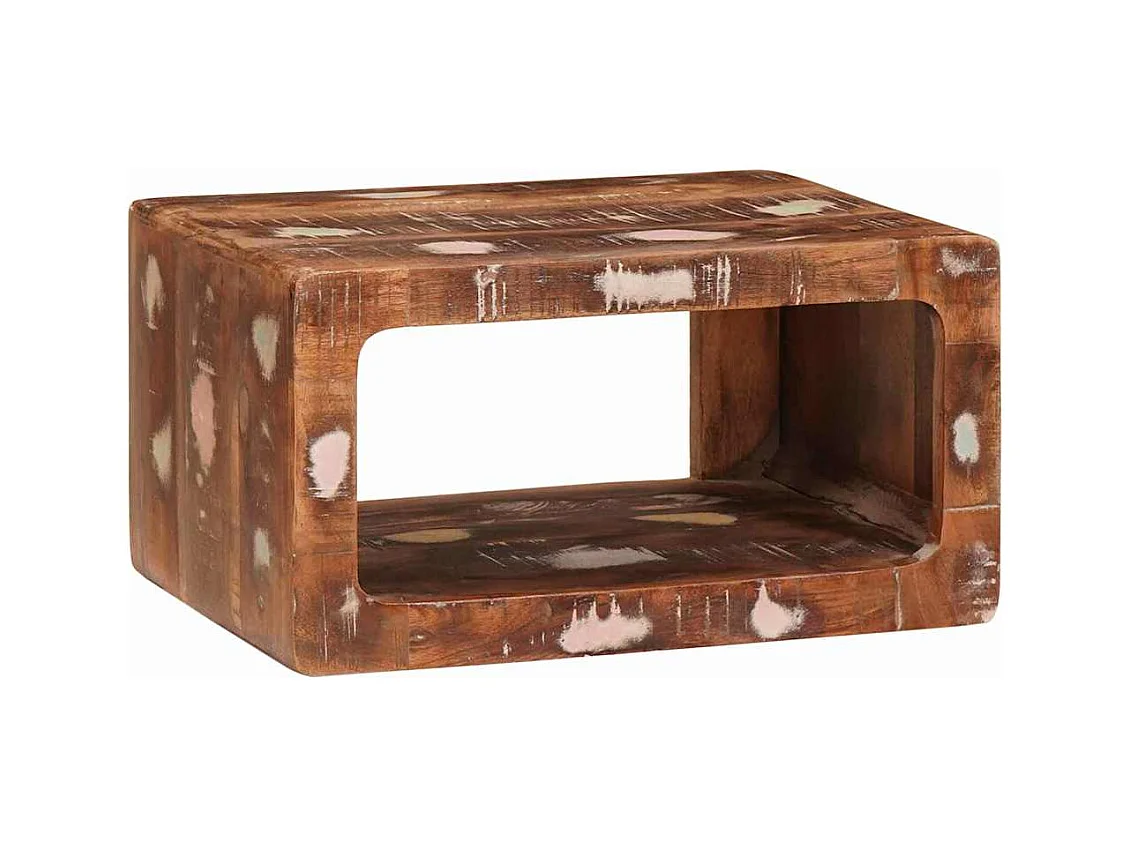Comodini 45 x 30 x 24 cm in legno massello di recupero