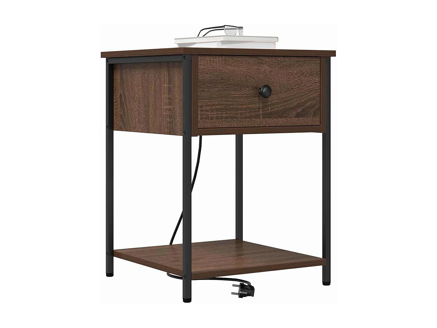 Cabinet de chevet 2 pcs Chêne marron 42 x 41 x 56 cm