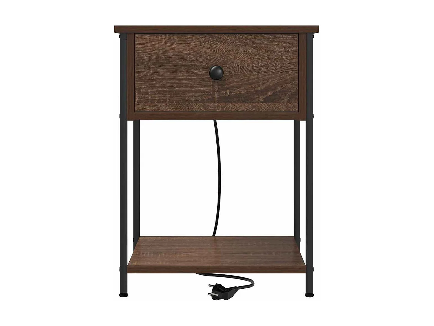 Cabinet de chevet 2 pcs Chêne marron 42 x 41 x 56 cm