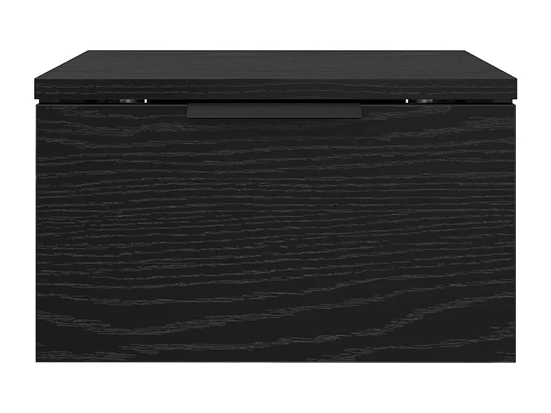 Cabinet de chevet Chêne noir 34 x 30 x 20 cm Bois d'ingénierie