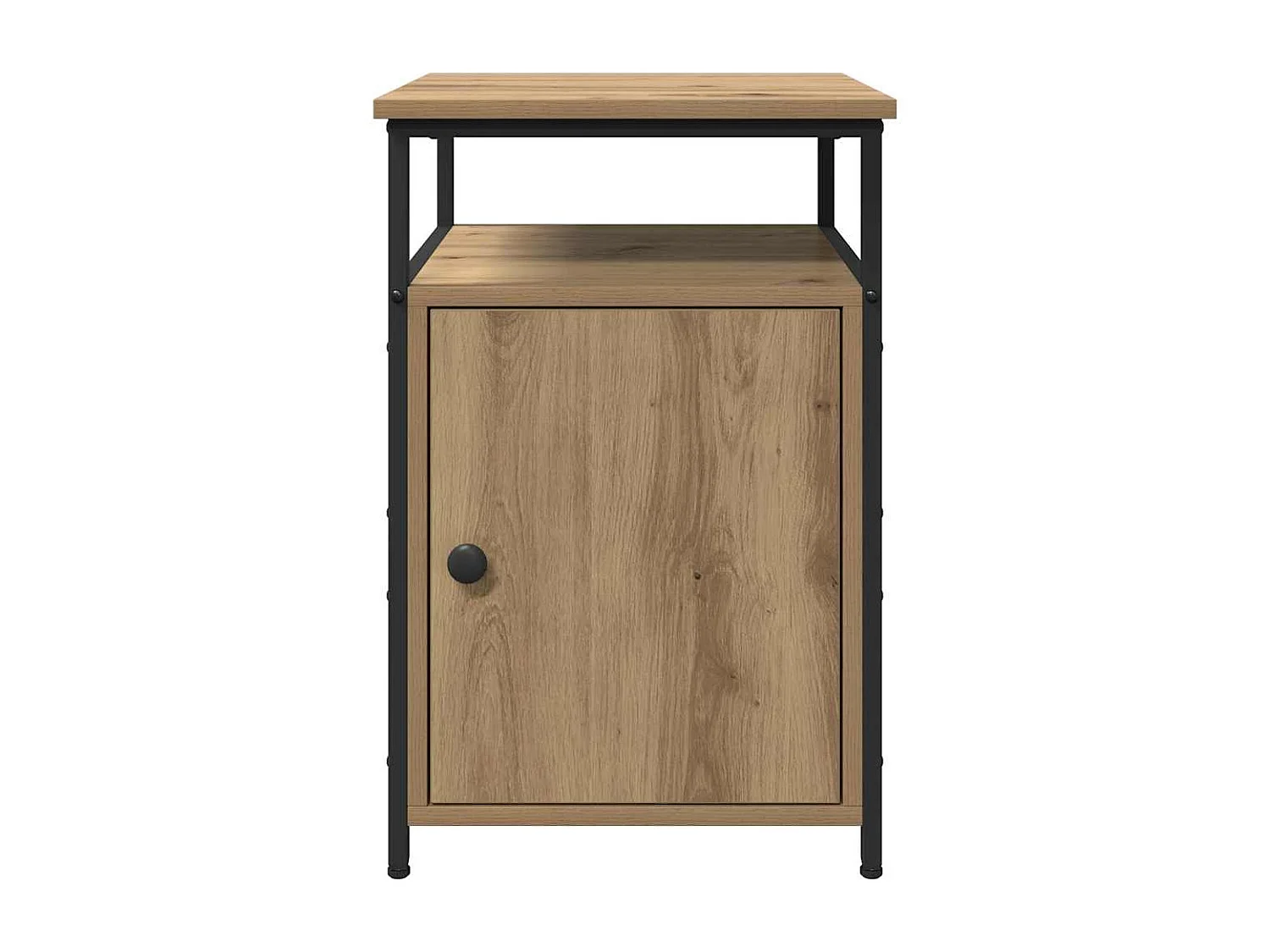 Cabinet de chevet chêne artisanal Bois d'ingénierie