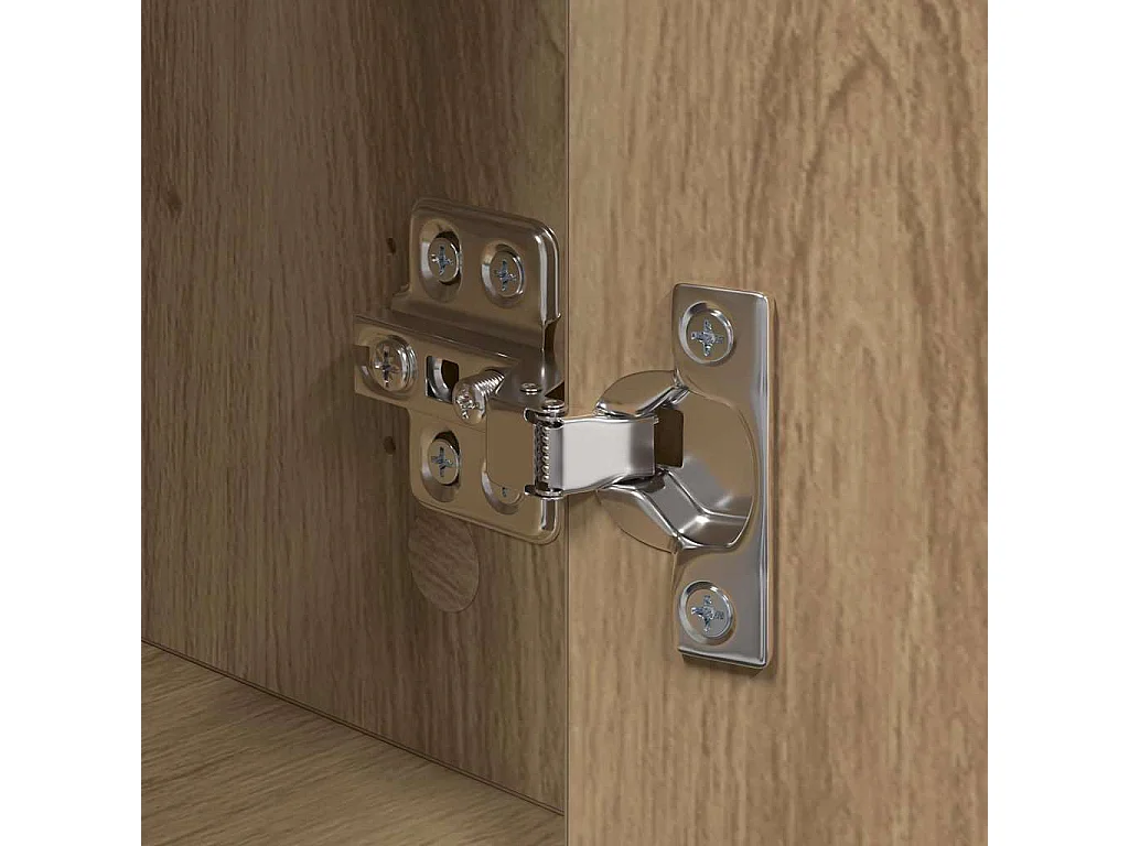 Cabinet de chevet chêne artisanal Bois d'ingénierie