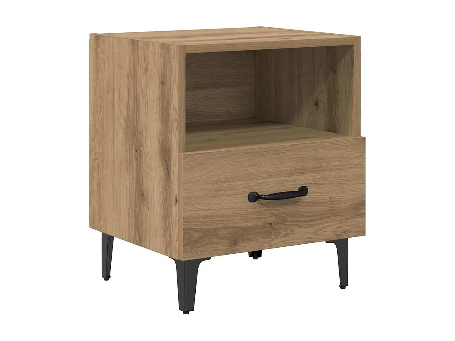 Cabinet de chevet 2 pcs chêne artisanal 40 x 35 x 47.5 cm