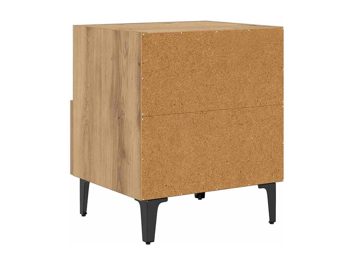 Cabinet de chevet 2 pcs chêne artisanal 40 x 35 x 47.5 cm