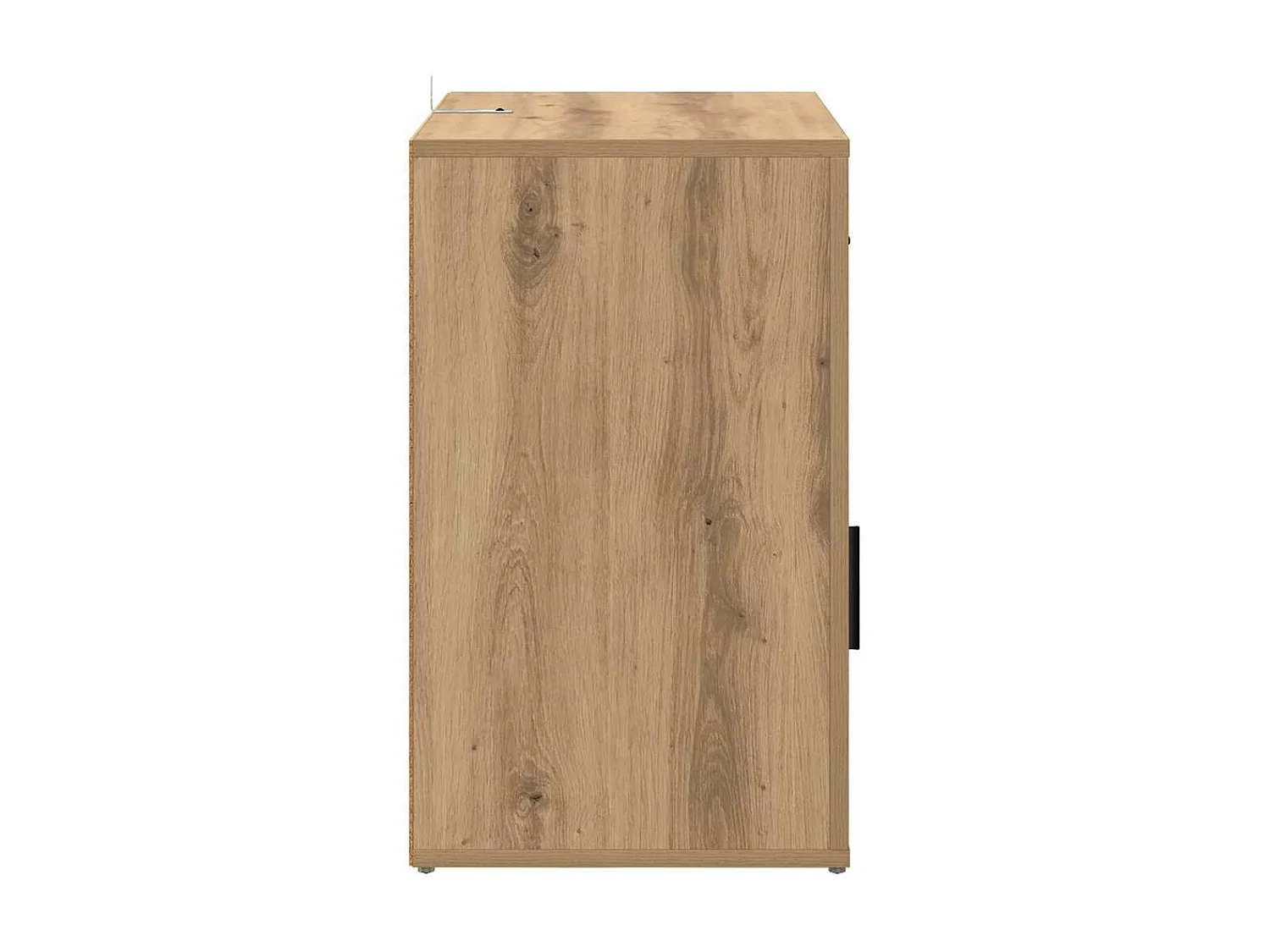 Cabinet de chevet avec tiroir chêne artisanal 50 x 36 x 60 cm