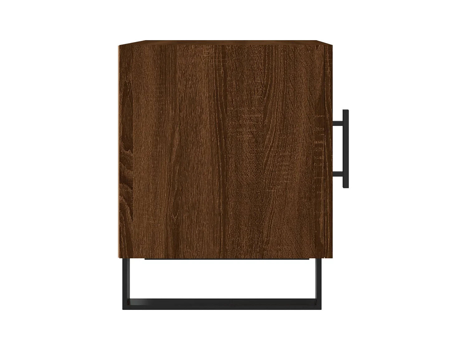 Mesitas de noche 2 piezas roble marrón 40x40x50cm madera de ingeniería