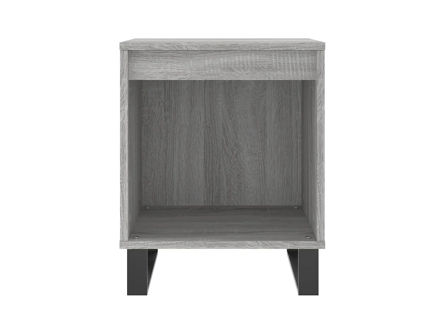 Mesitas de noche 2 piezas gris sonoma 40x35x50 cm madera de ingeniería