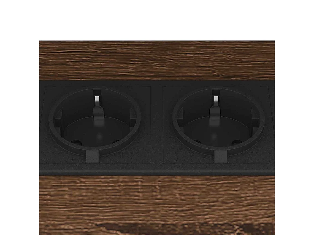 Armoires de chevet 2 pcs Chêne marron 38 x 30 x 48 cm