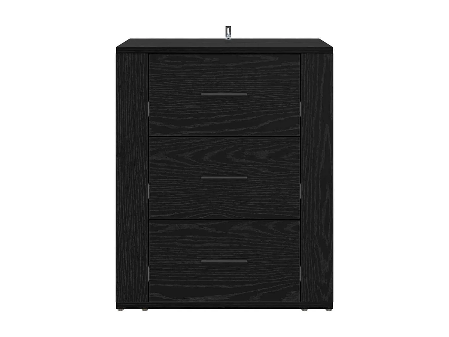 Cabinet de chevet Chêne noir 50 x 36 x 60 cm Bois d'ingénierie