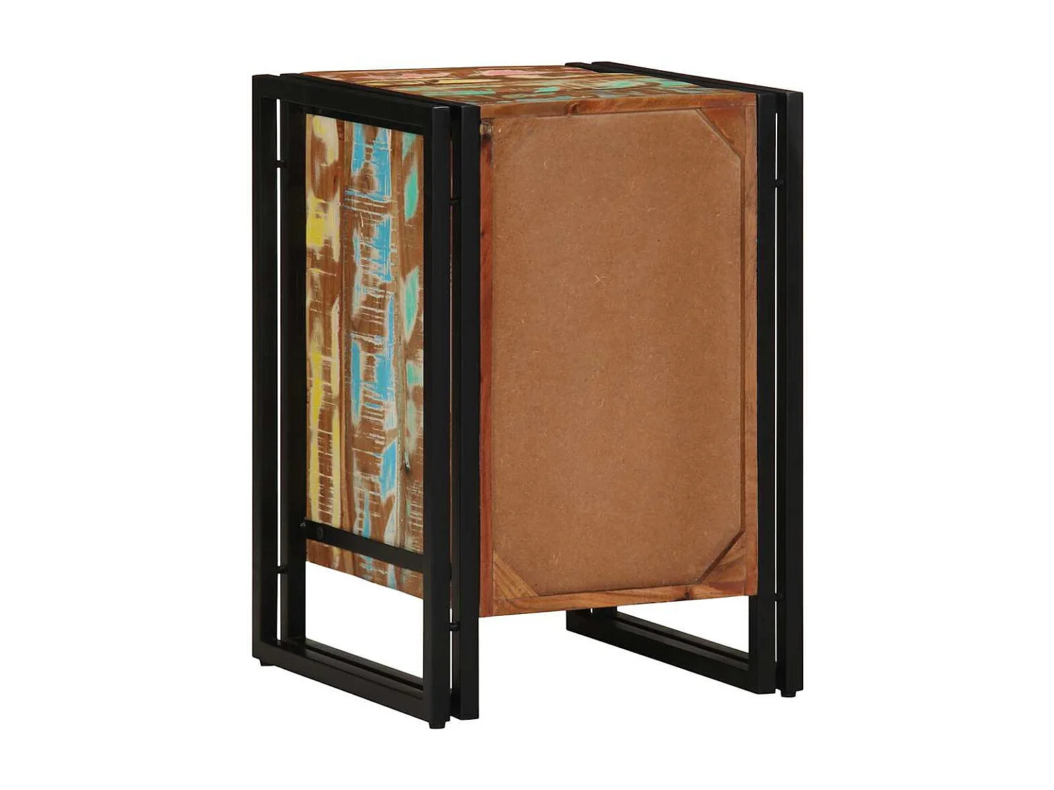 Mesilla de noche 40 x 35 x 50 cm madera maciza recuperada