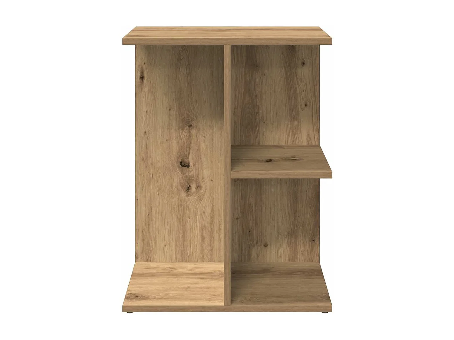 mesitas de noche de madera de ingeniería de roble artesanal