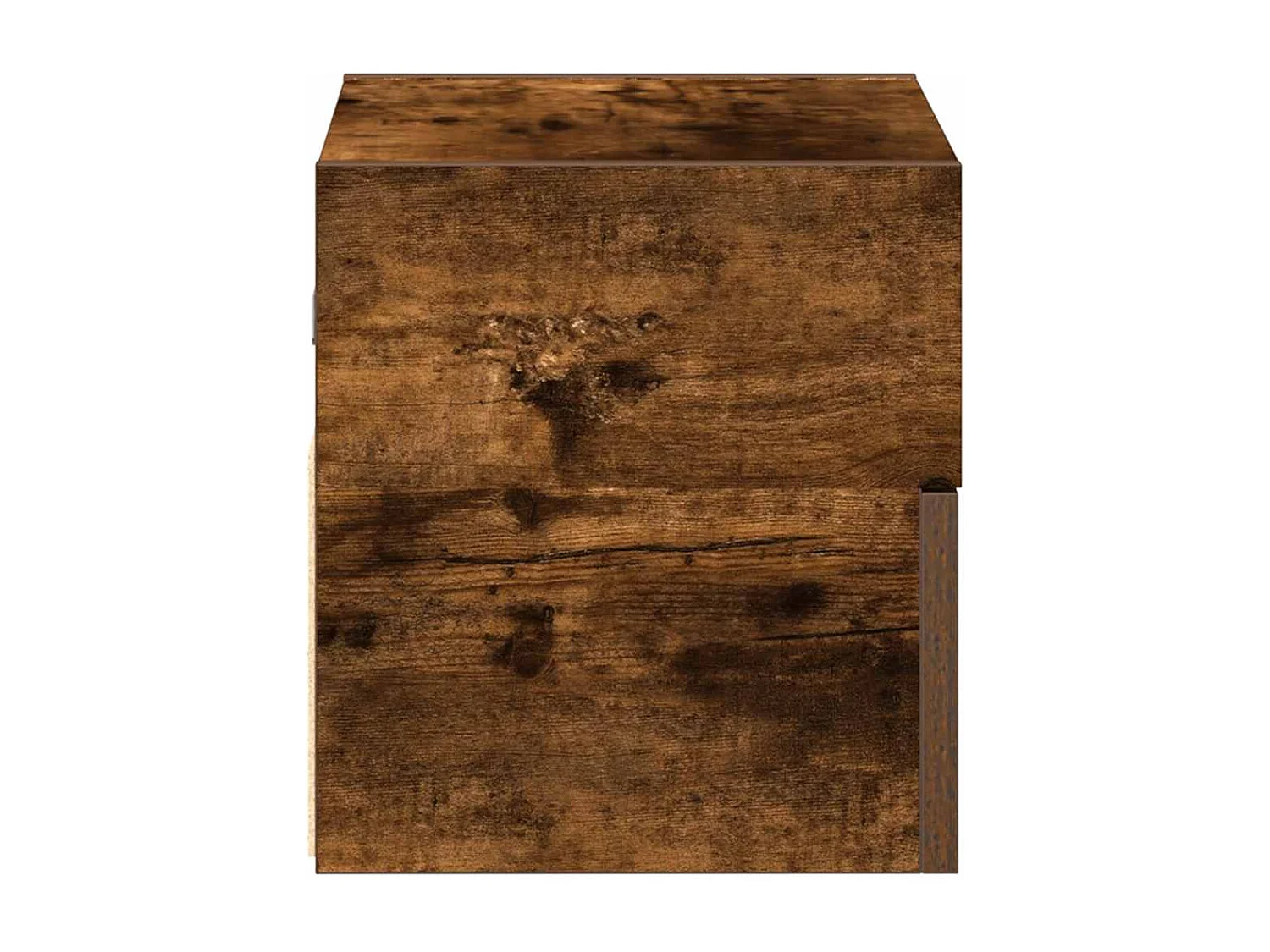 Tables de chevet murales 2 pcs Chêne fumé 45x26x28,5 cm